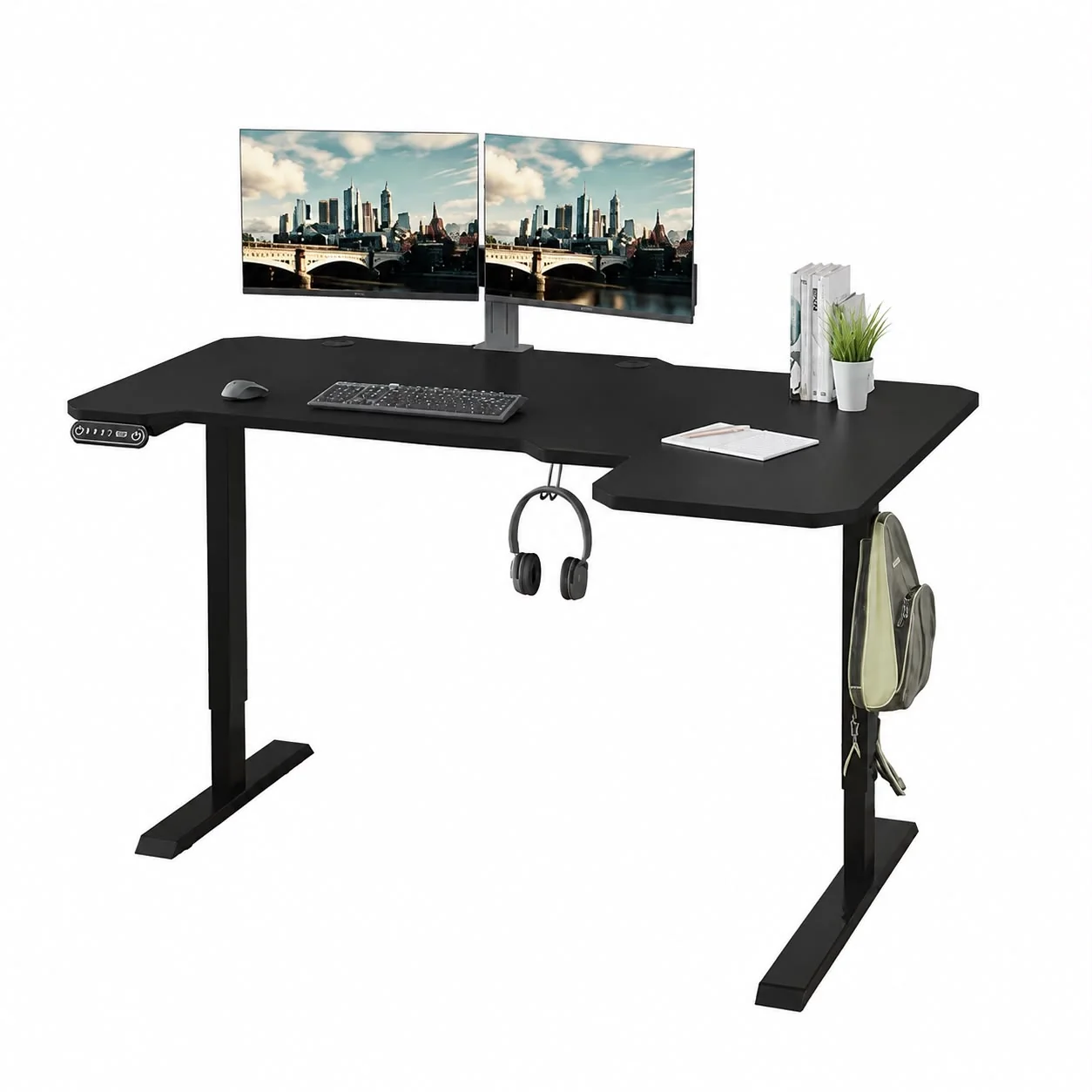 L-SHAPED ADJUSTABLE ELECTRIC TABLE